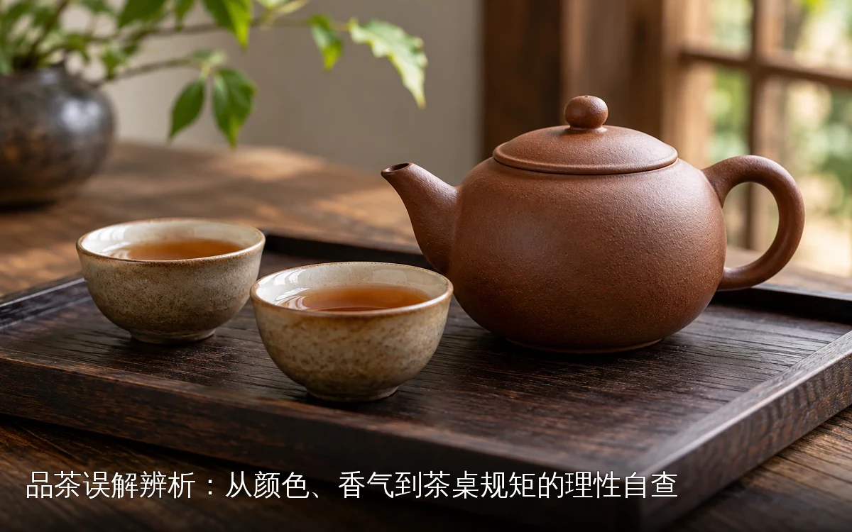 品茶误解辨析：从颜色、香气到茶桌规矩的理性自查