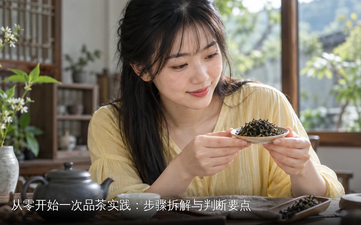 从零开始一次品茶实践：步骤拆解与判断要点